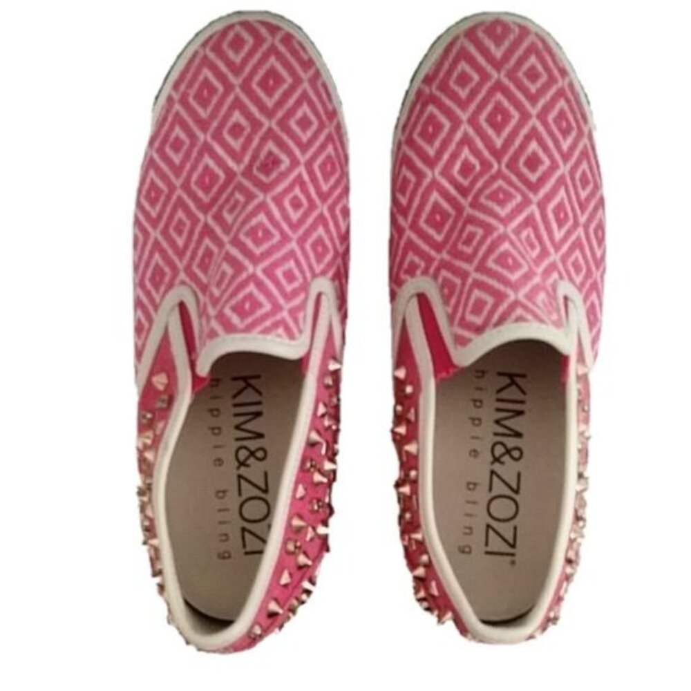 Kim & Zozi Hippi Bling Goho Twee Festival Studded  Slides 7